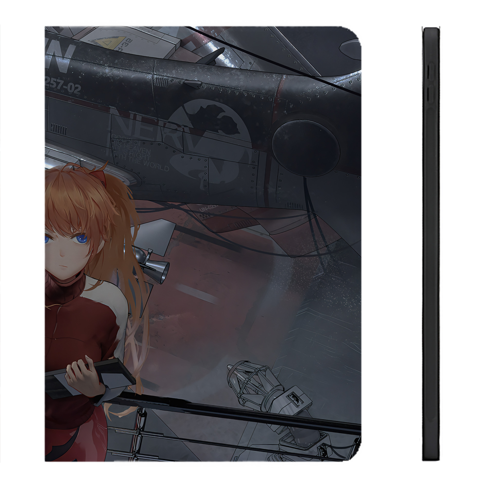 （画像用） EVA 新世紀エヴァンゲリオン IPadケース ペンホルダー付き ブックスタイルデザイン